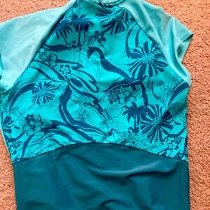 Two Athleta Girls Swimsuits size XXL/16.